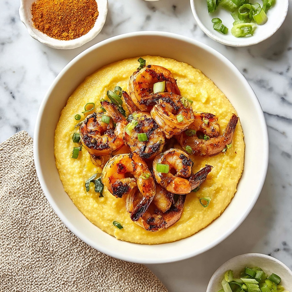 Cajun Shrimp and Grits Recipe - Recipe Image