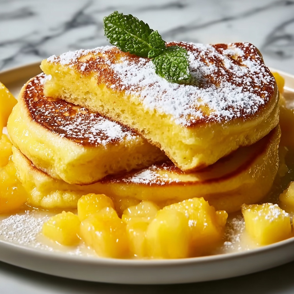 Mango Pancakes Recipe - Recipe Image