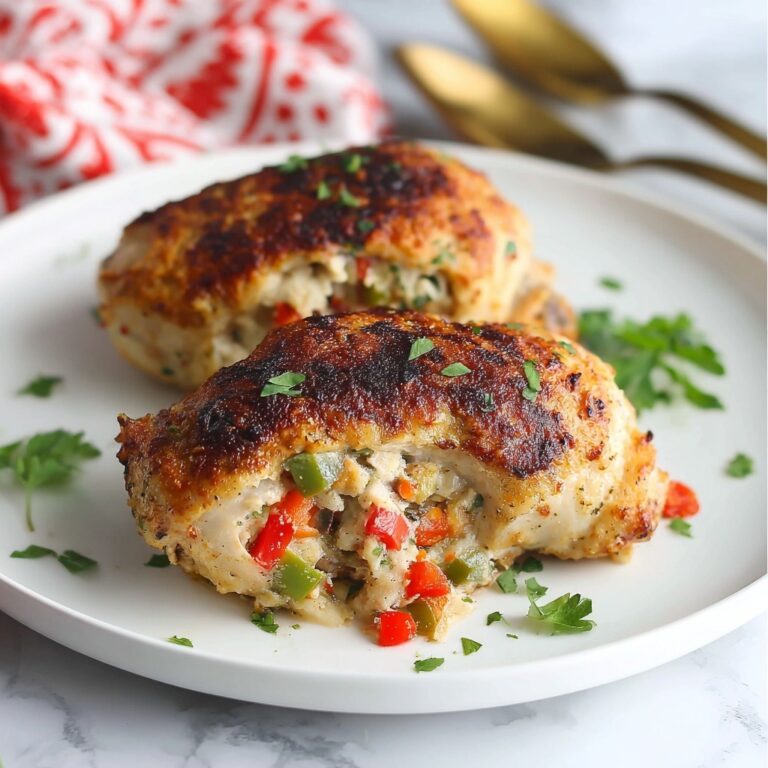 Fajita Stuffed Chicken Recipe