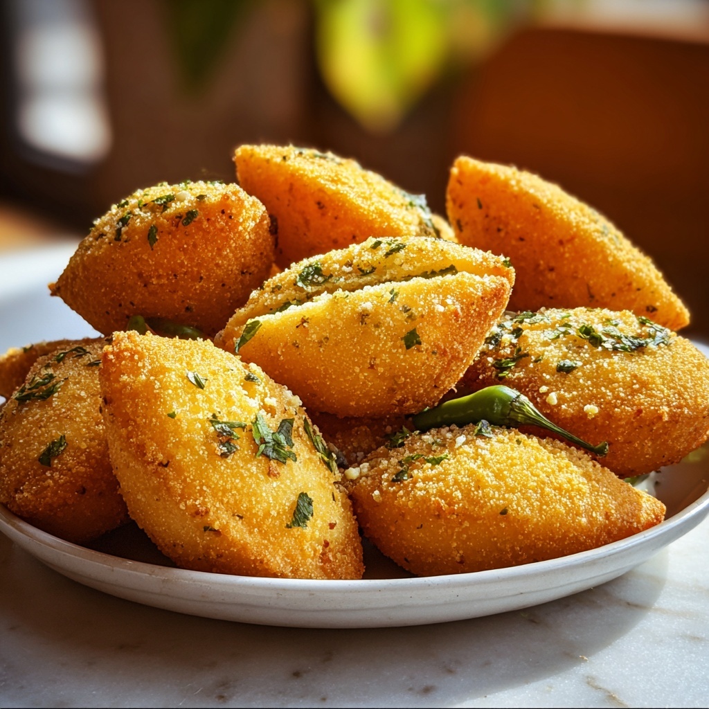 Jalapeño Cornbread Poppers Recipe - Recipe Image