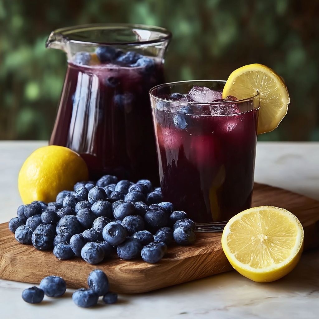 Blueberry Lemonade Recipe - Recipe Image