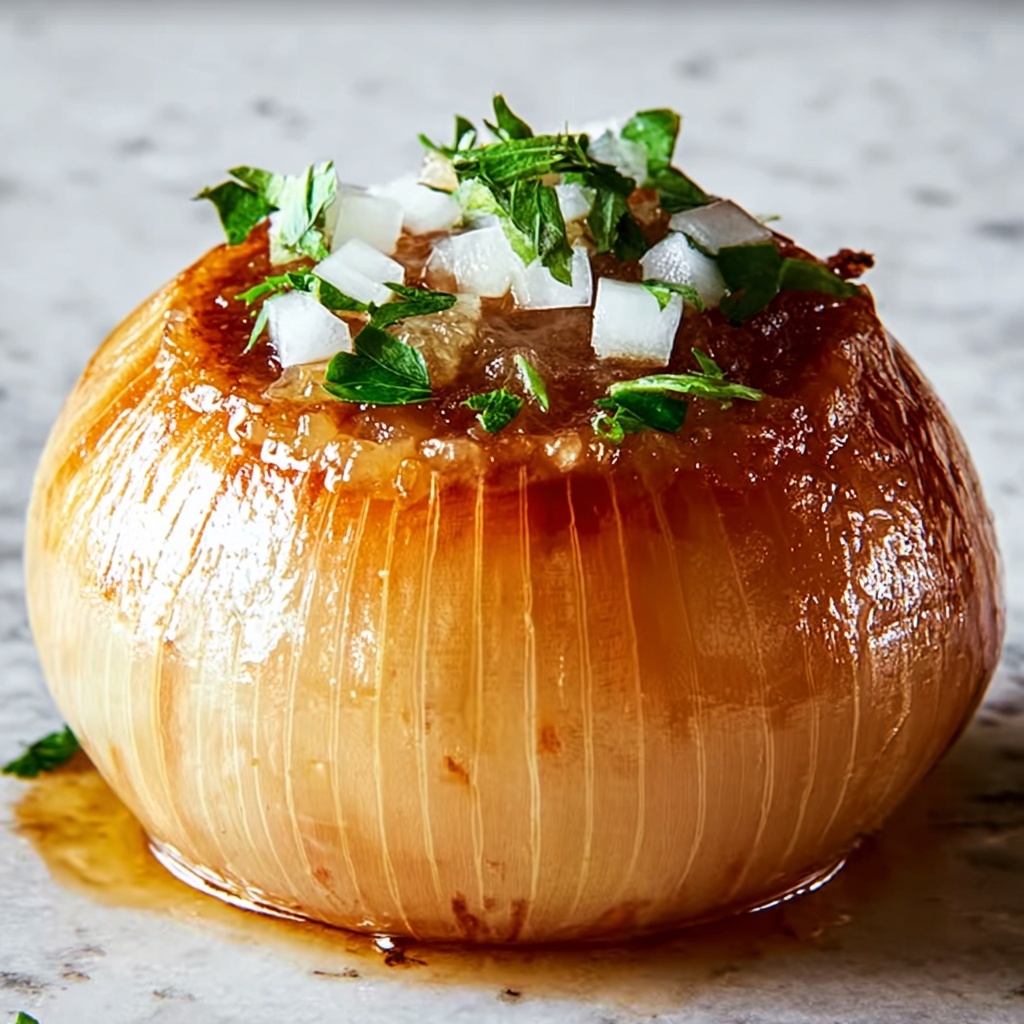 Creamy Garlic Herb Onion Boil Recipe - Recipe Image