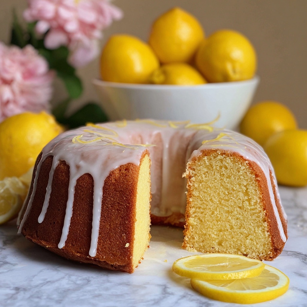 Luscious Lemon Bundt Cake Recipe - Recipe Image