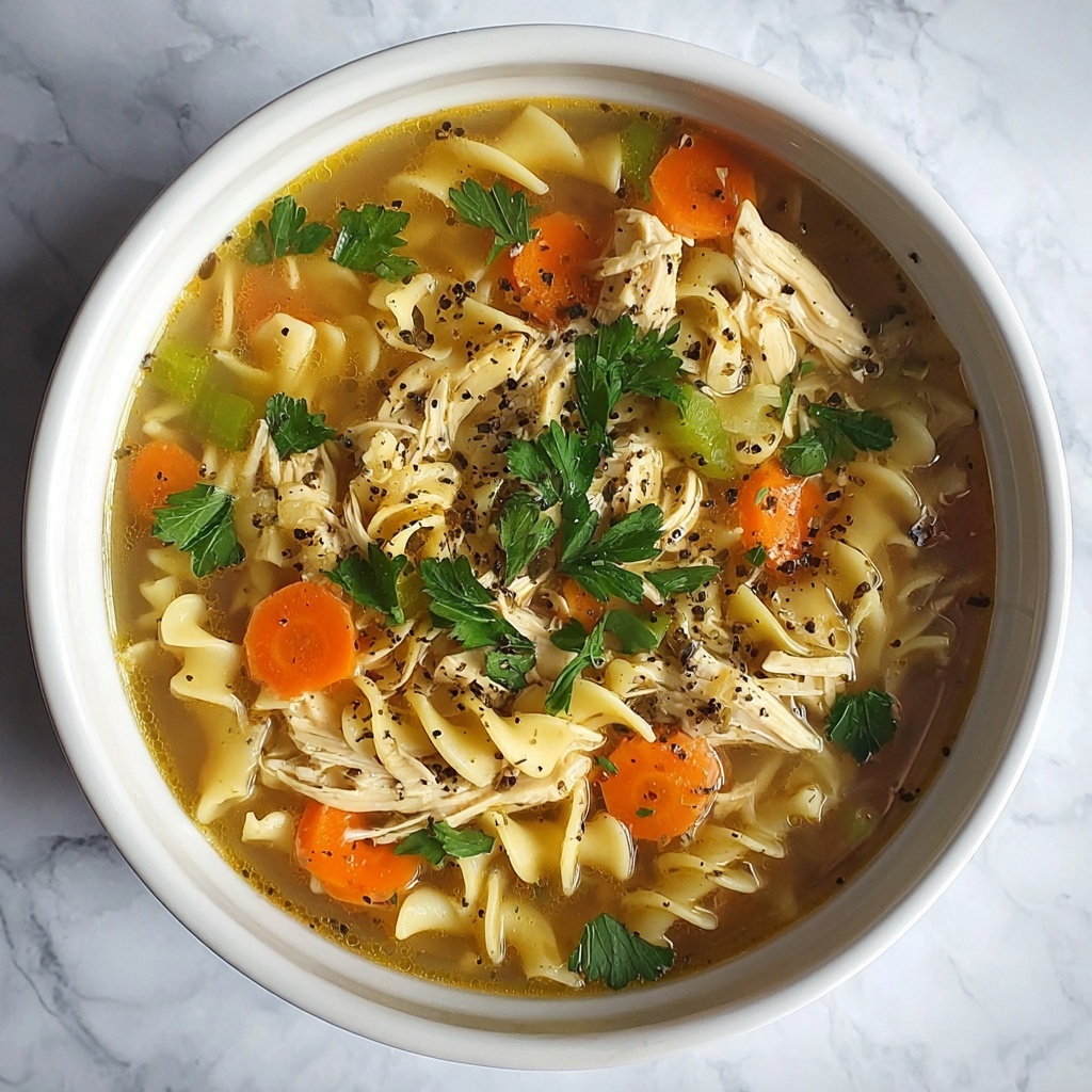 Crockpot Chicken Noodle Soup Recipe - Recipe Image