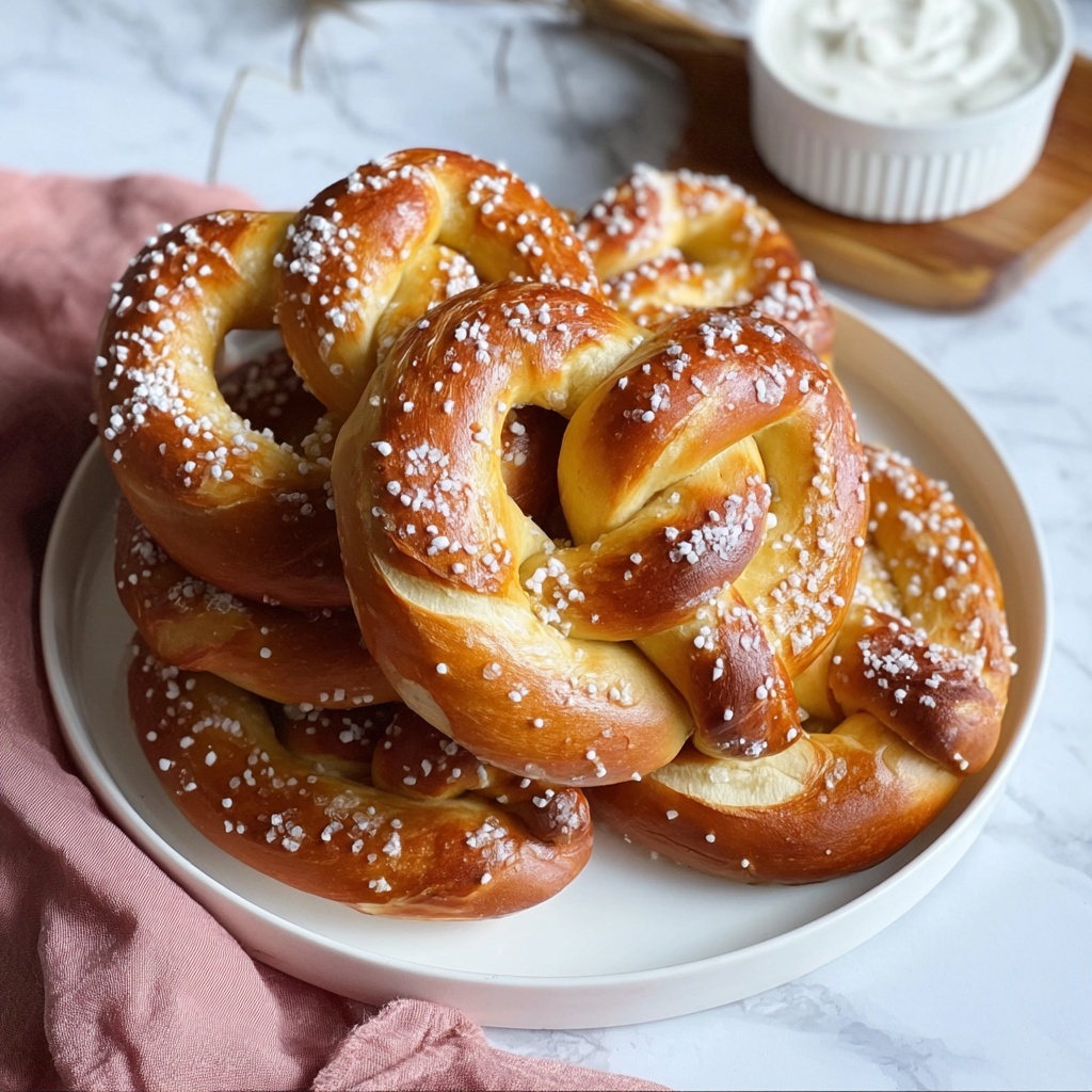 Buttery Soft Pretzels Recipe - Recipe Image