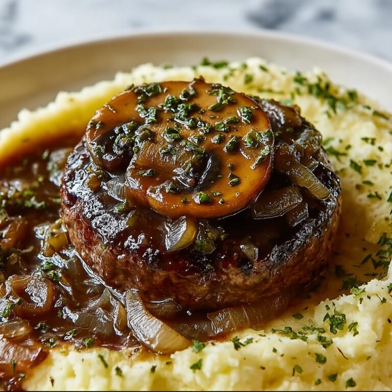Bobby Flay–Inspired Salisbury Steak Recipe