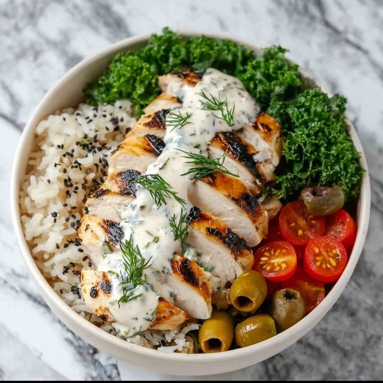 Greek Chicken Bowls Recipe