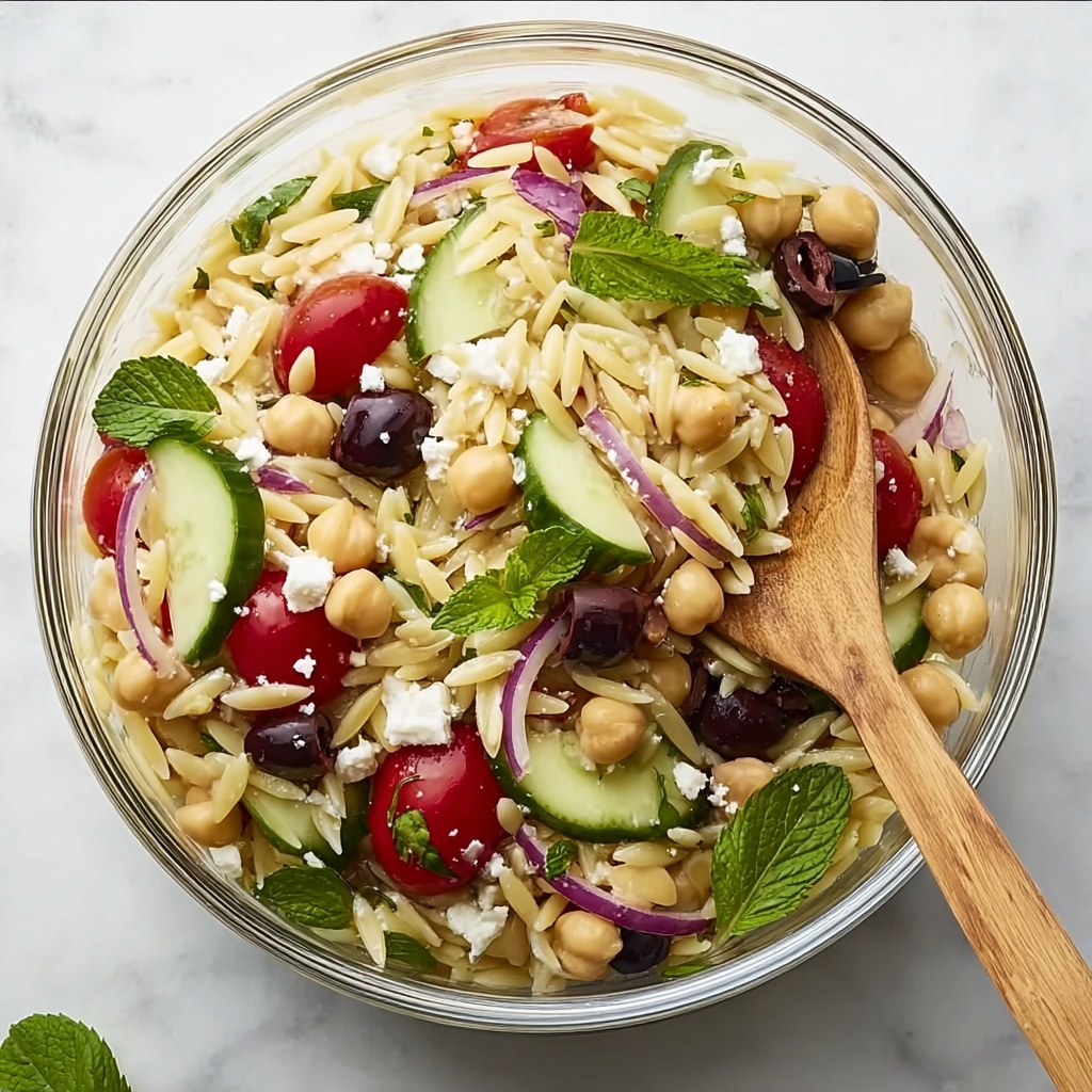 Greek Orzo Salad Recipe - Recipe Image