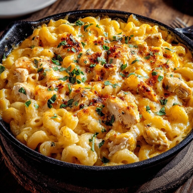 One Pot White Chicken Chili Mac and Cheese Recipe