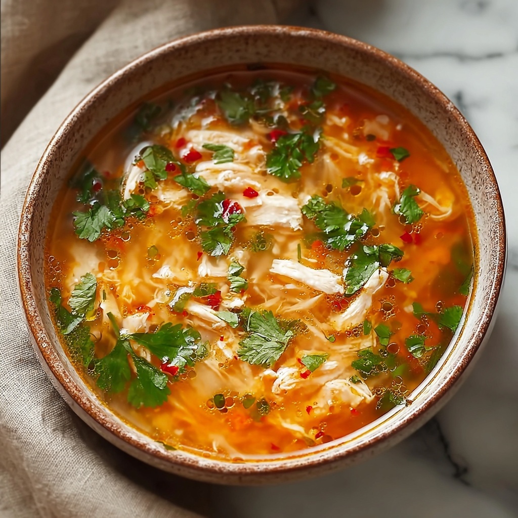 Spicy Chicken Soup Recipe - Recipe Image