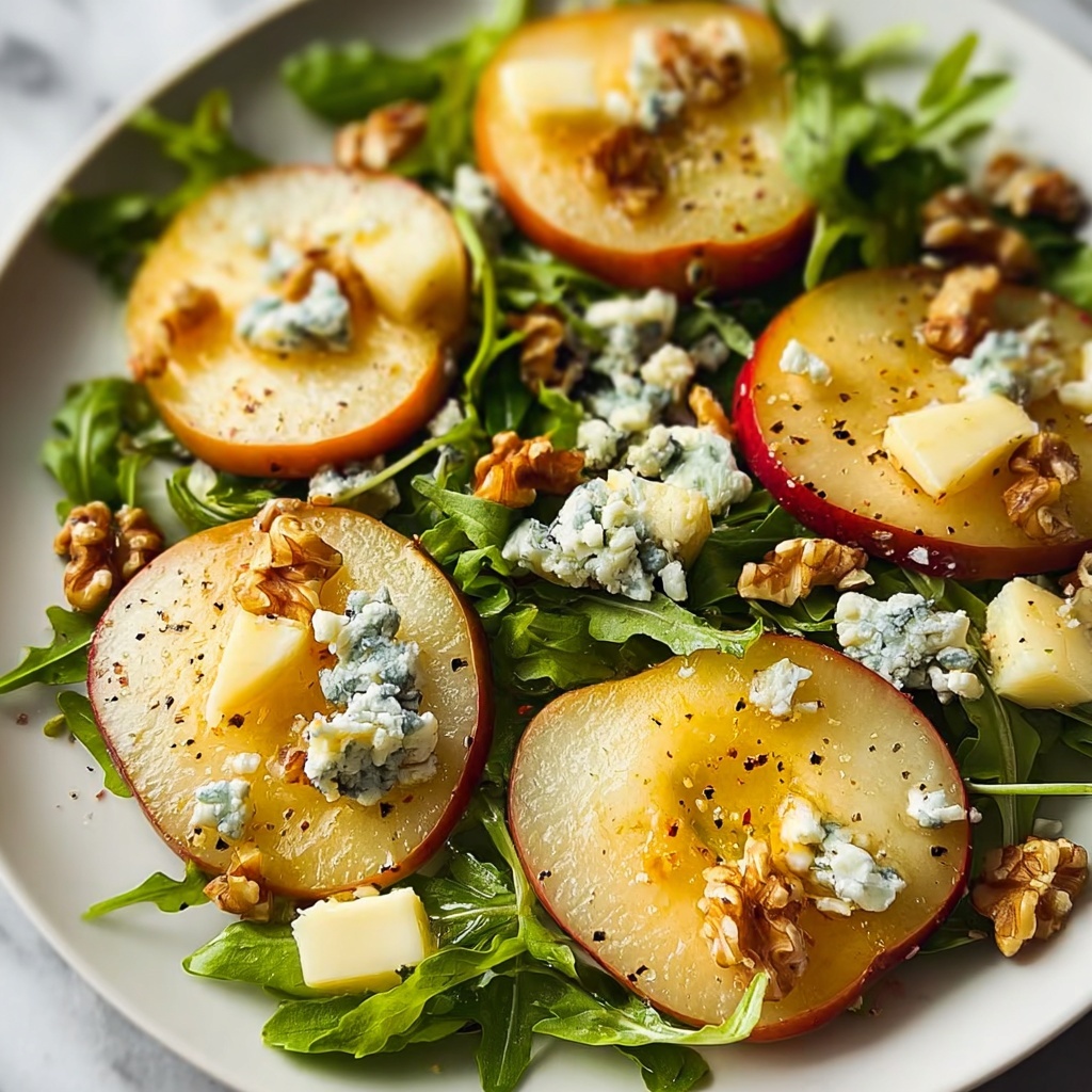 Caramelized Pear and Blue Cheese Salad Recipe - Recipe Image