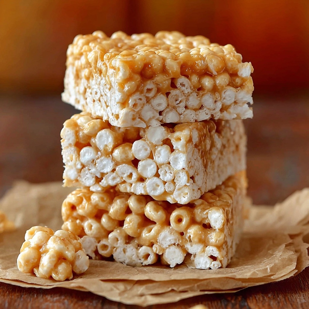 Brown Butter Dulce de Leche Rice Krispie Treats Recipe - Recipe Image