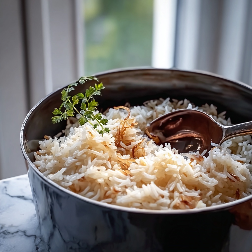 French Onion Butter Rice Recipe - Recipe Image