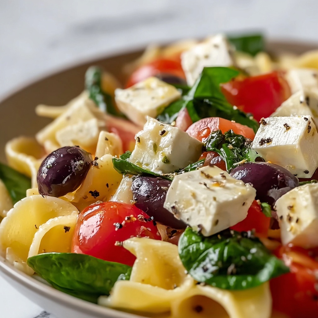 Greek Pasta Salad Recipe - Recipe Image