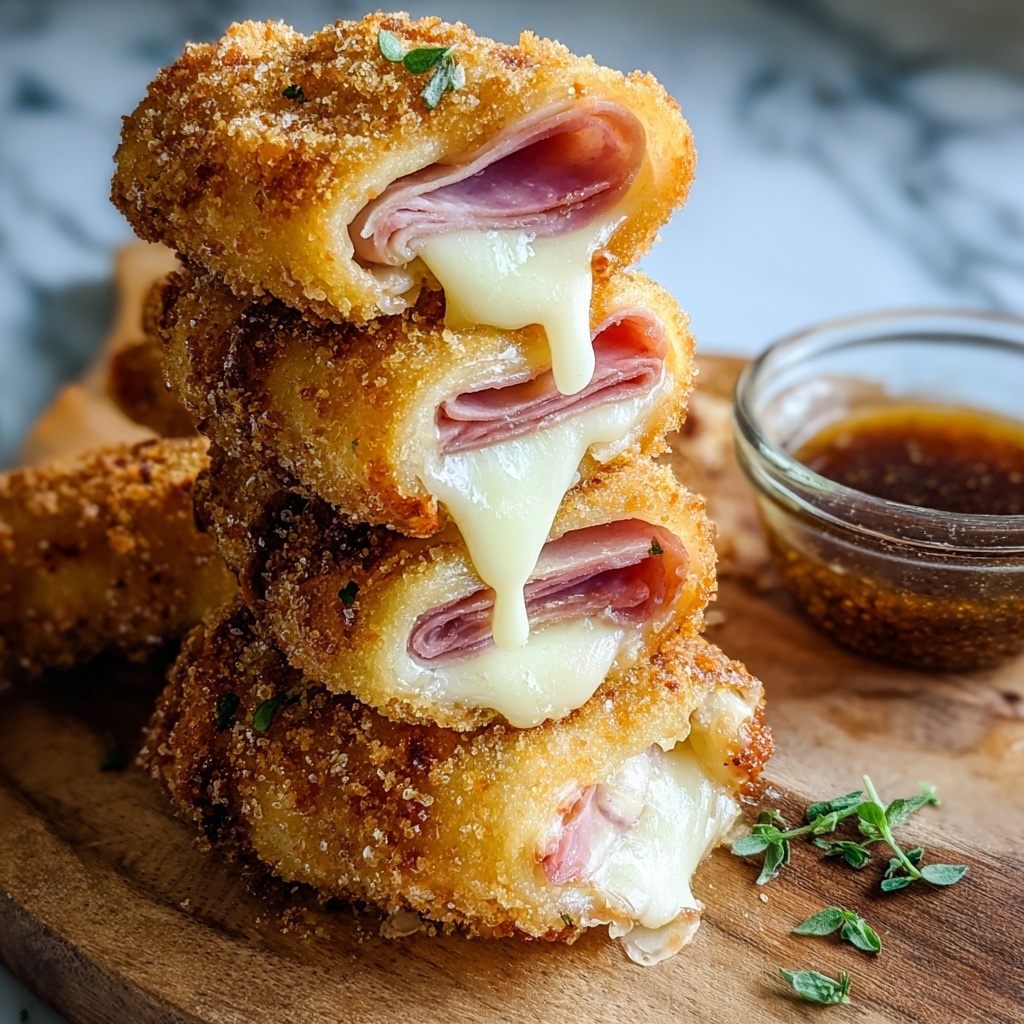 Ham and Cheese Puff Pastry Sticks Recipe - Recipe Image