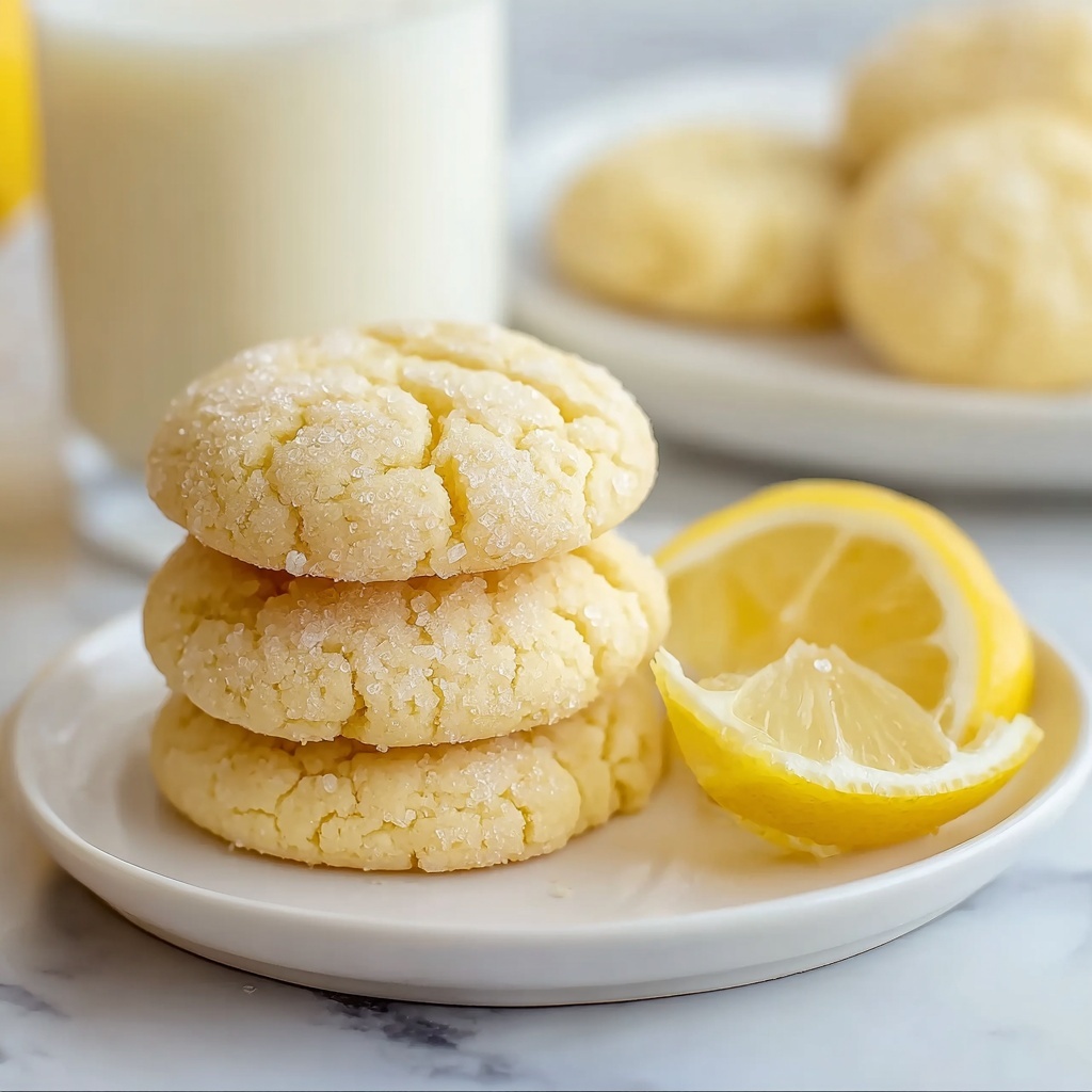 Lemon Sugar Cookies Recipe - Recipe Image