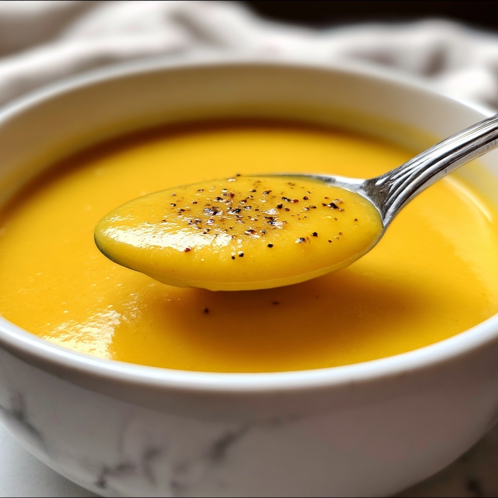 Vegan Butternut Squash Soup Recipe - Recipe Image