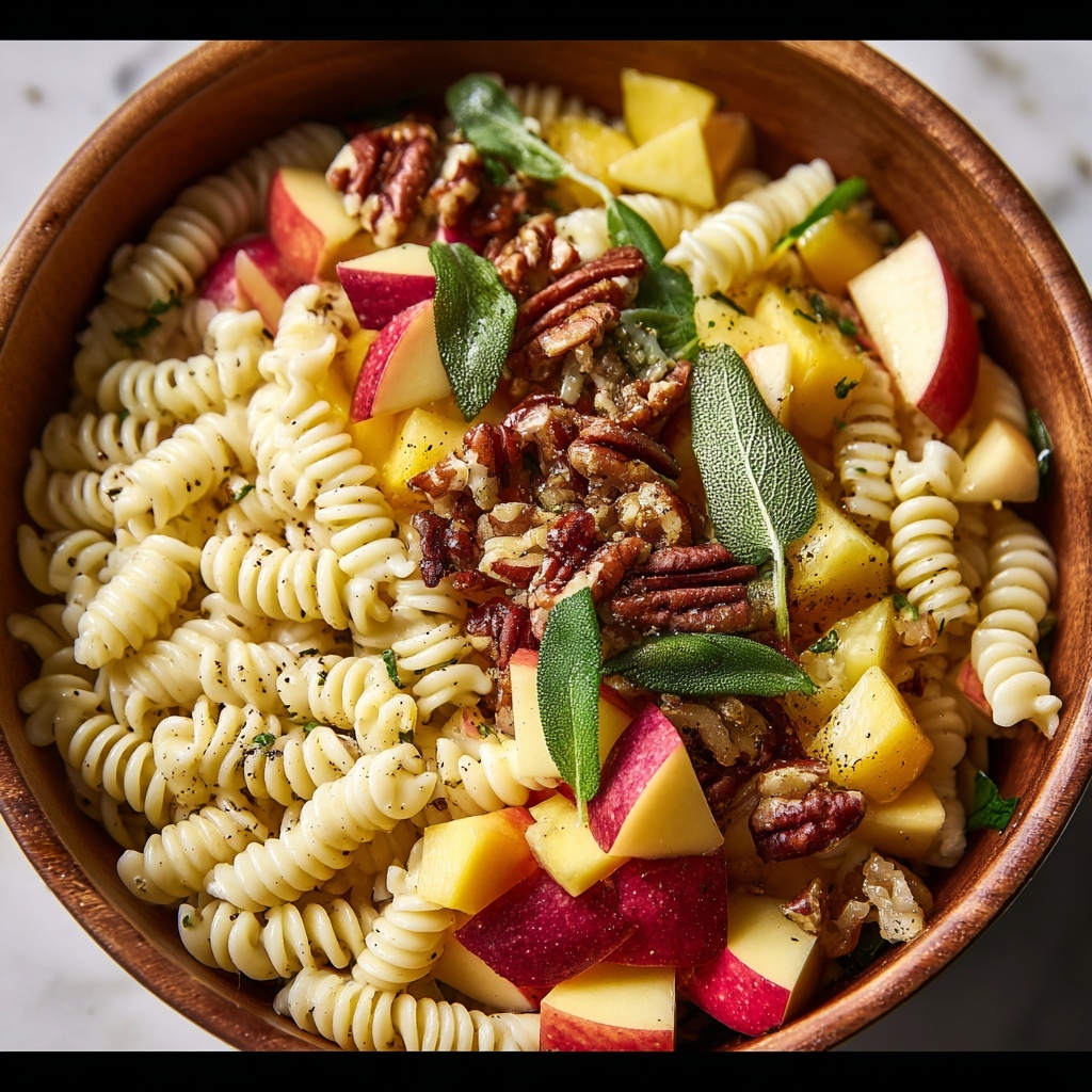 Autumn Apple Pasta Salad Recipe - Recipe Image