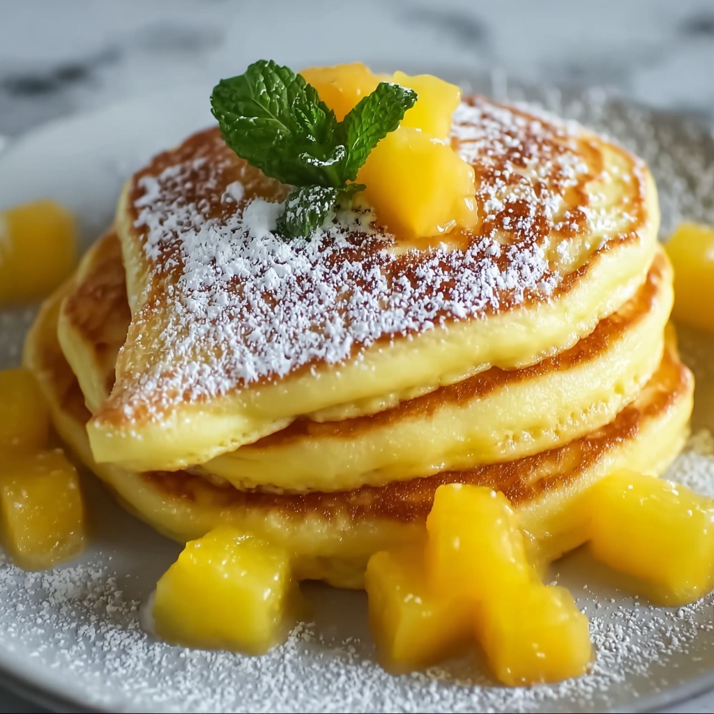Mango Pancakes Recipe - Recipe Image