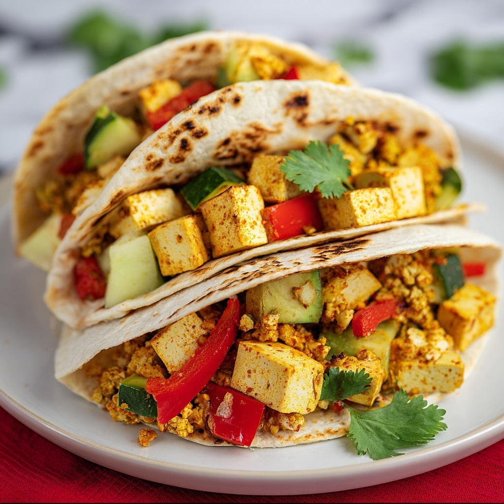 Vegan Breakfast Burritos Recipe - Recipe Image