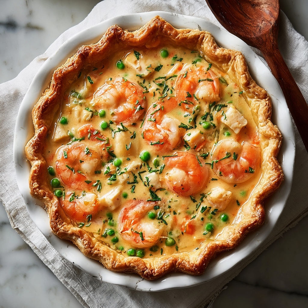 Cajun Seafood Pot Pie Recipe - Recipe Image