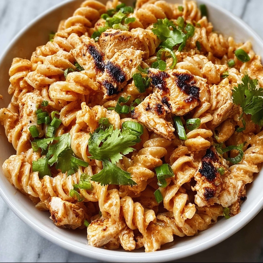 Buffalo Chicken Pasta Salad Recipe - Recipe Image