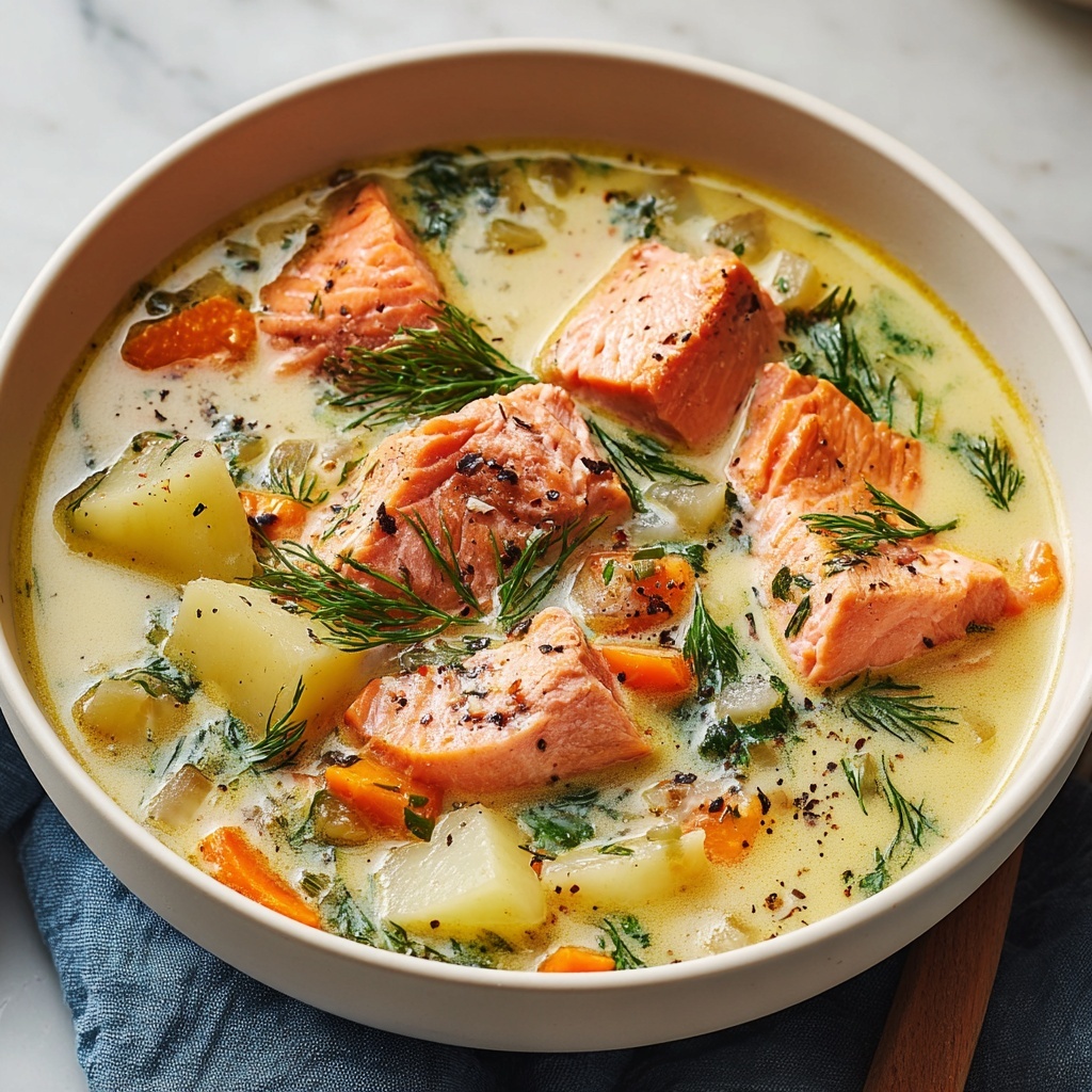 Finnish Salmon Soup Recipe - Recipe Image