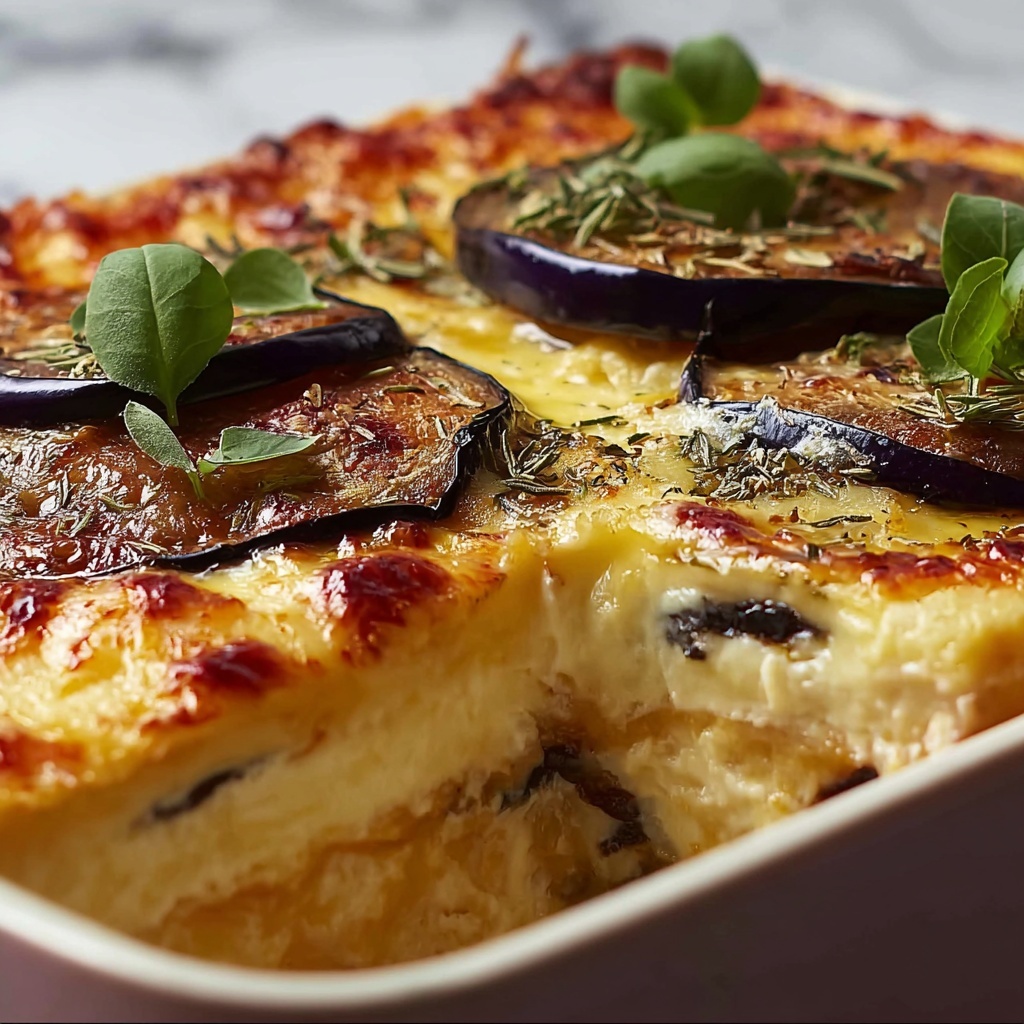 Easy Eggplant Lasagna Recipe - Recipe Image