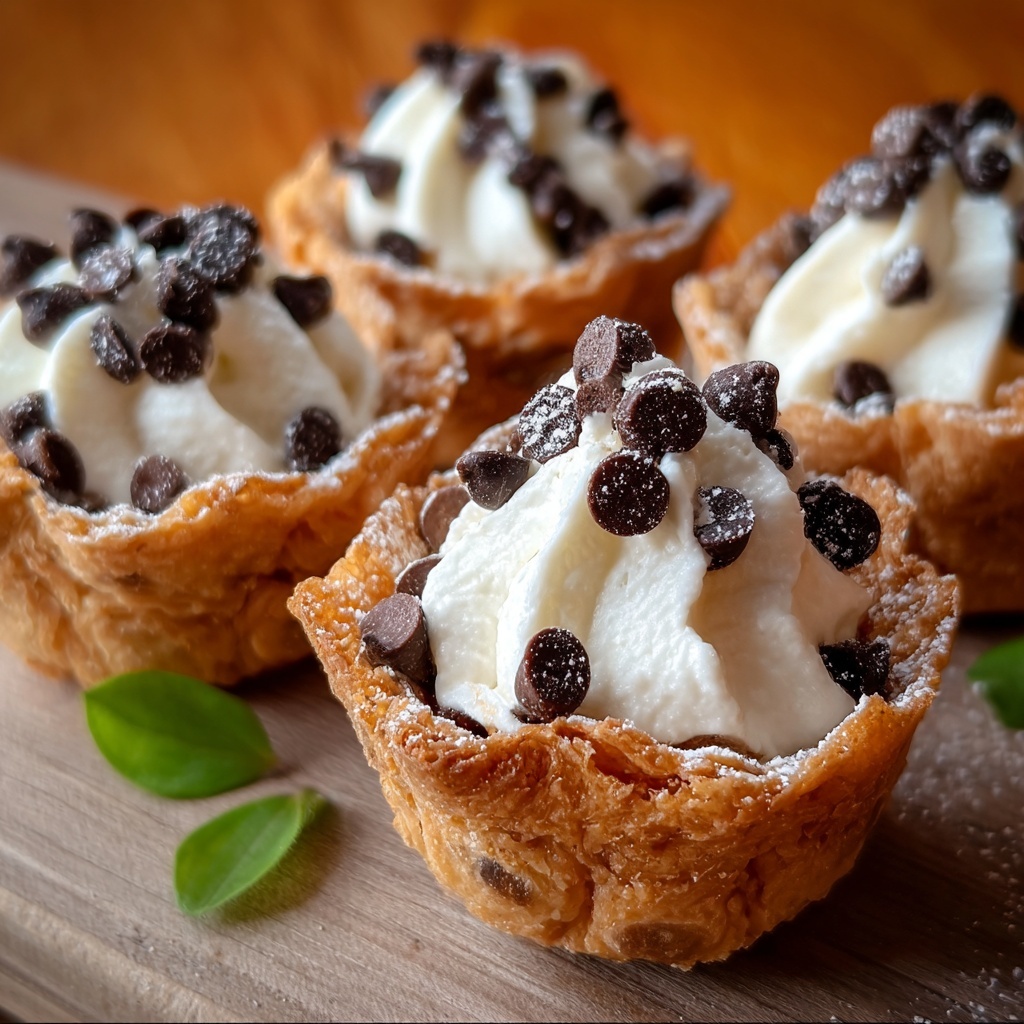 Cannoli Cups: A Delicious Twist on a Classic Italian Dessert Recipe - Recipe Image