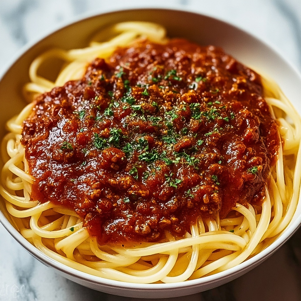 TikTok Spaghetti: The Ultimate Comfort Food with a Creamy Twist Recipe - Recipe Image