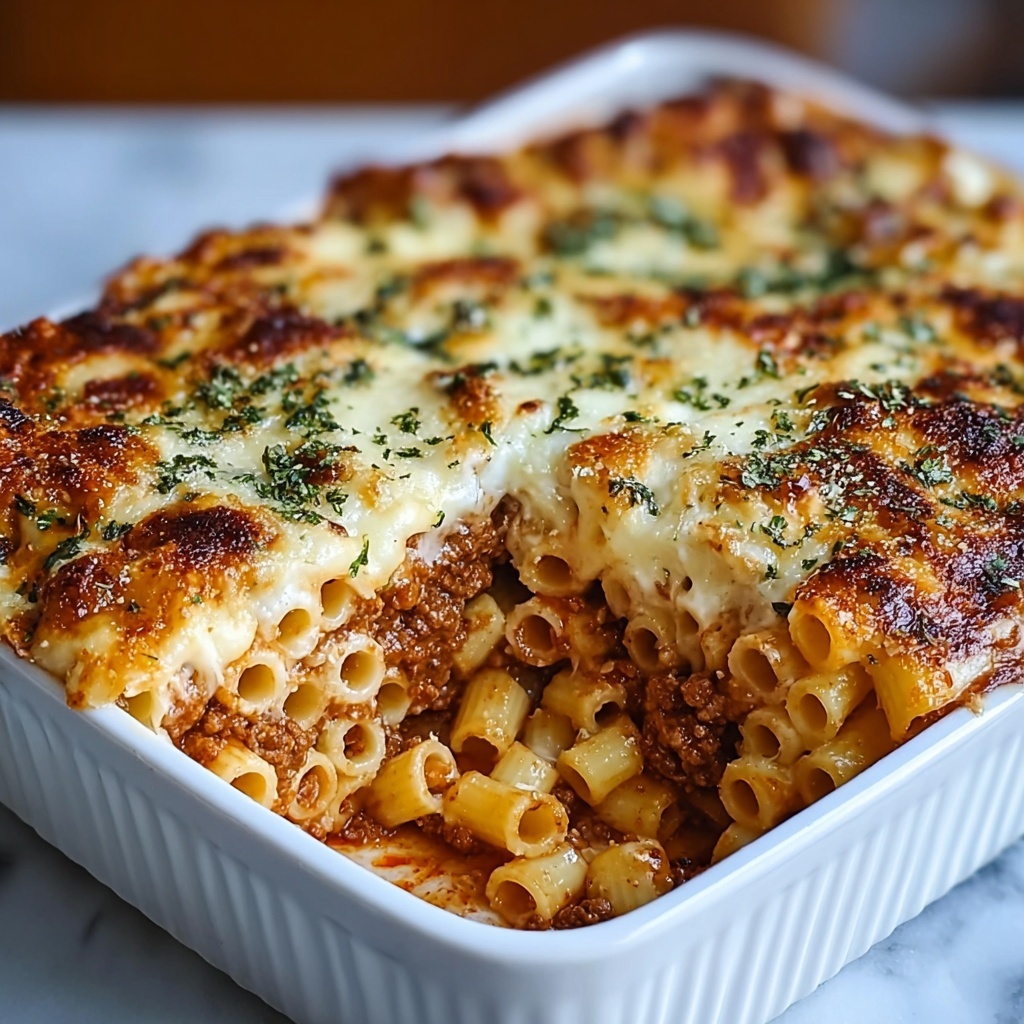 Million Dollar Baked Ziti Recipe - Recipe Image