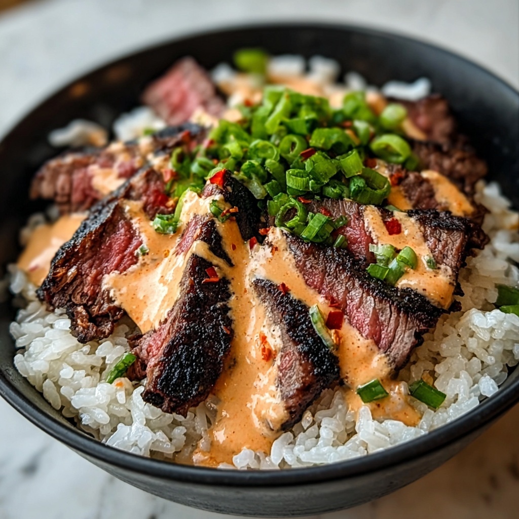 Korean BBQ Steak Bowls Recipe - Recipe Image