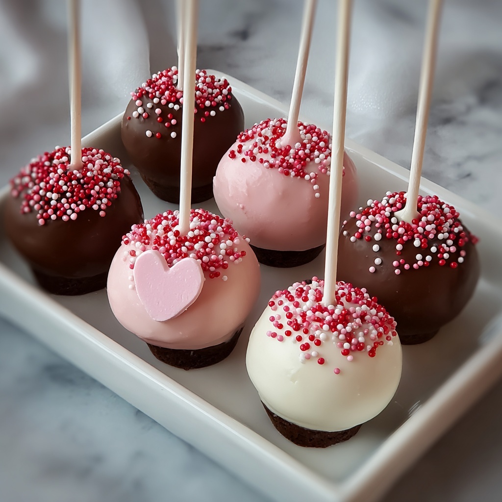 Romantic Cake Pops Recipe - Recipe Image