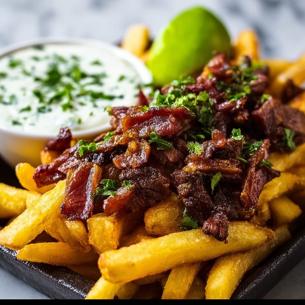 Carne Asada Fries: A Flavorful Mexican Delight Recipe - Recipe Image