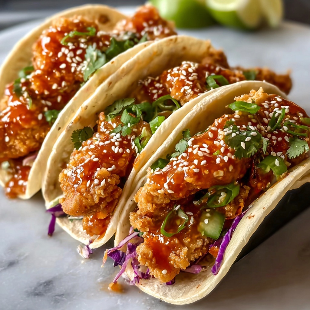 Crispy Chicken Wonton Tacos Recipe - Recipe Image