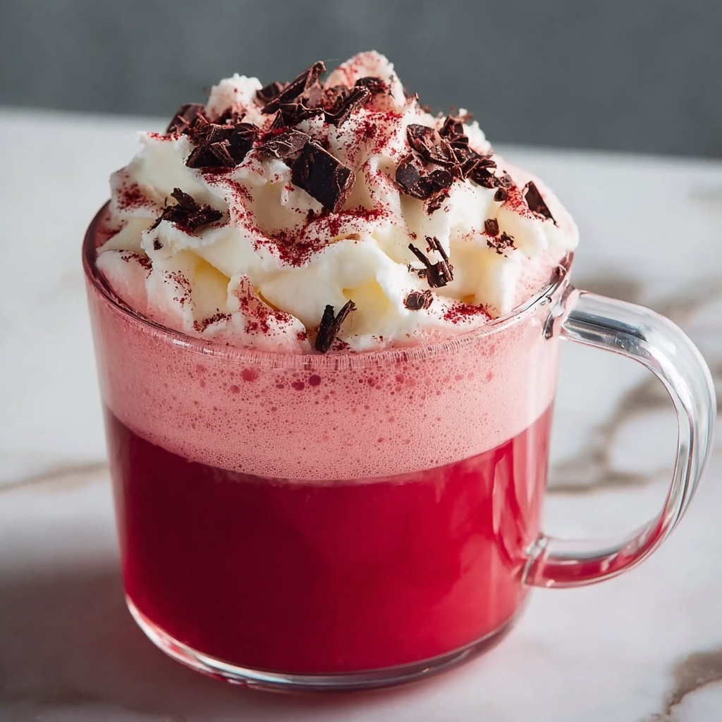 Red Velvet Hot Chocolate Recipe - Recipe Image
