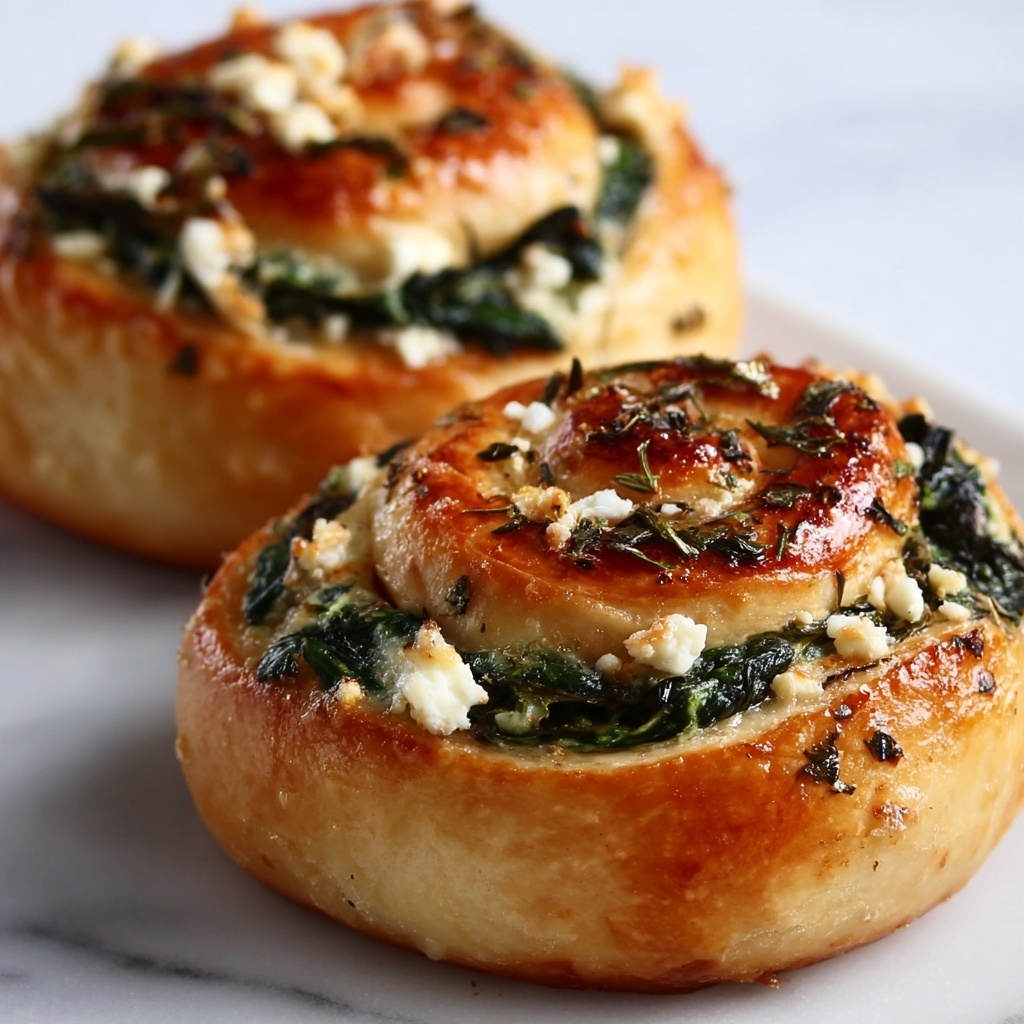 Spinach and Feta Chicken Rolls: A Flavorful Delight Recipe - Recipe Image