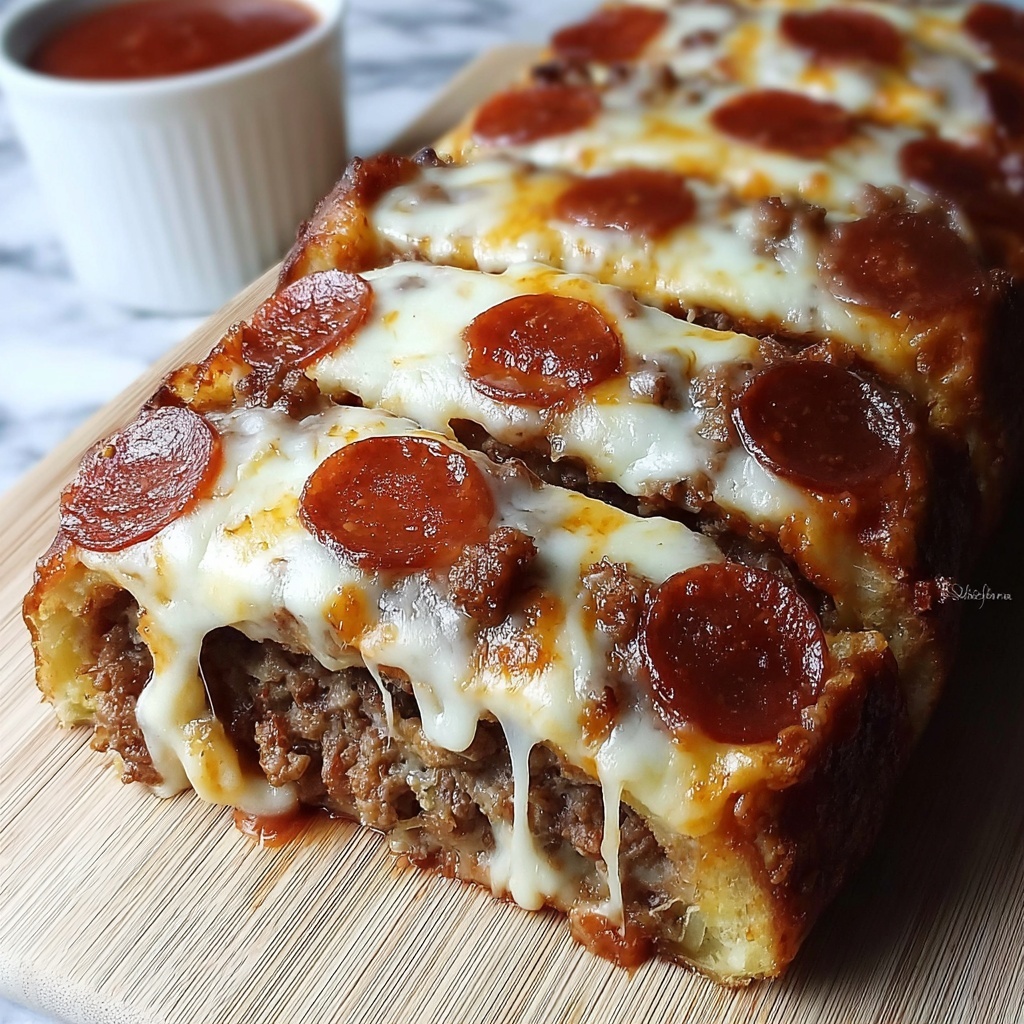 Boost Flavor with This Powerful Meat Lovers Pizza Bread Recipe - Recipe Image