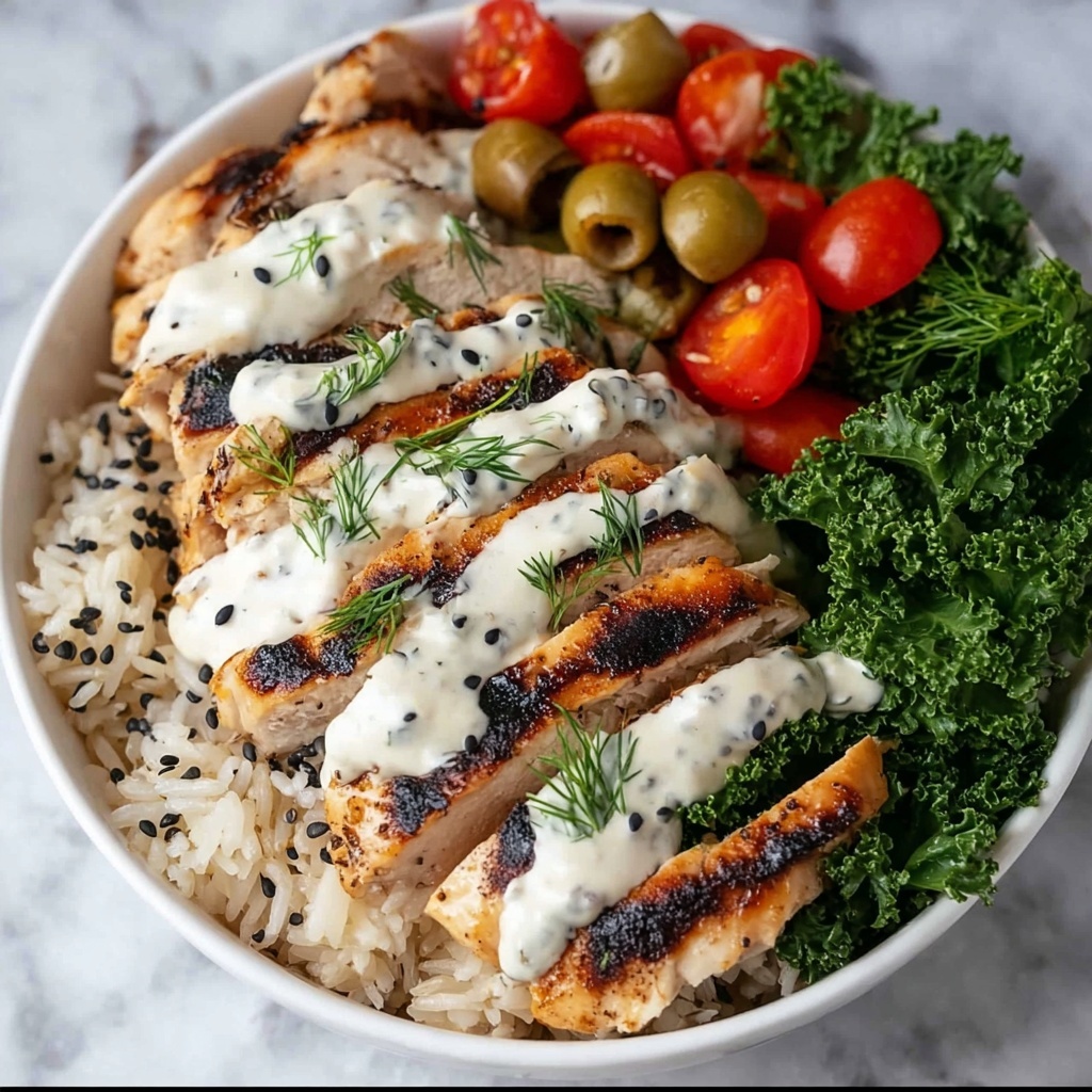 Greek Chicken Bowls Recipe - Recipe Image