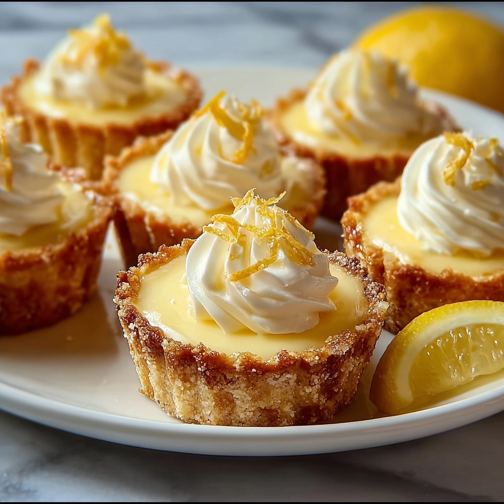 No-Bake Lemon Cream Cheese Pie Cups Recipe - Recipe Image