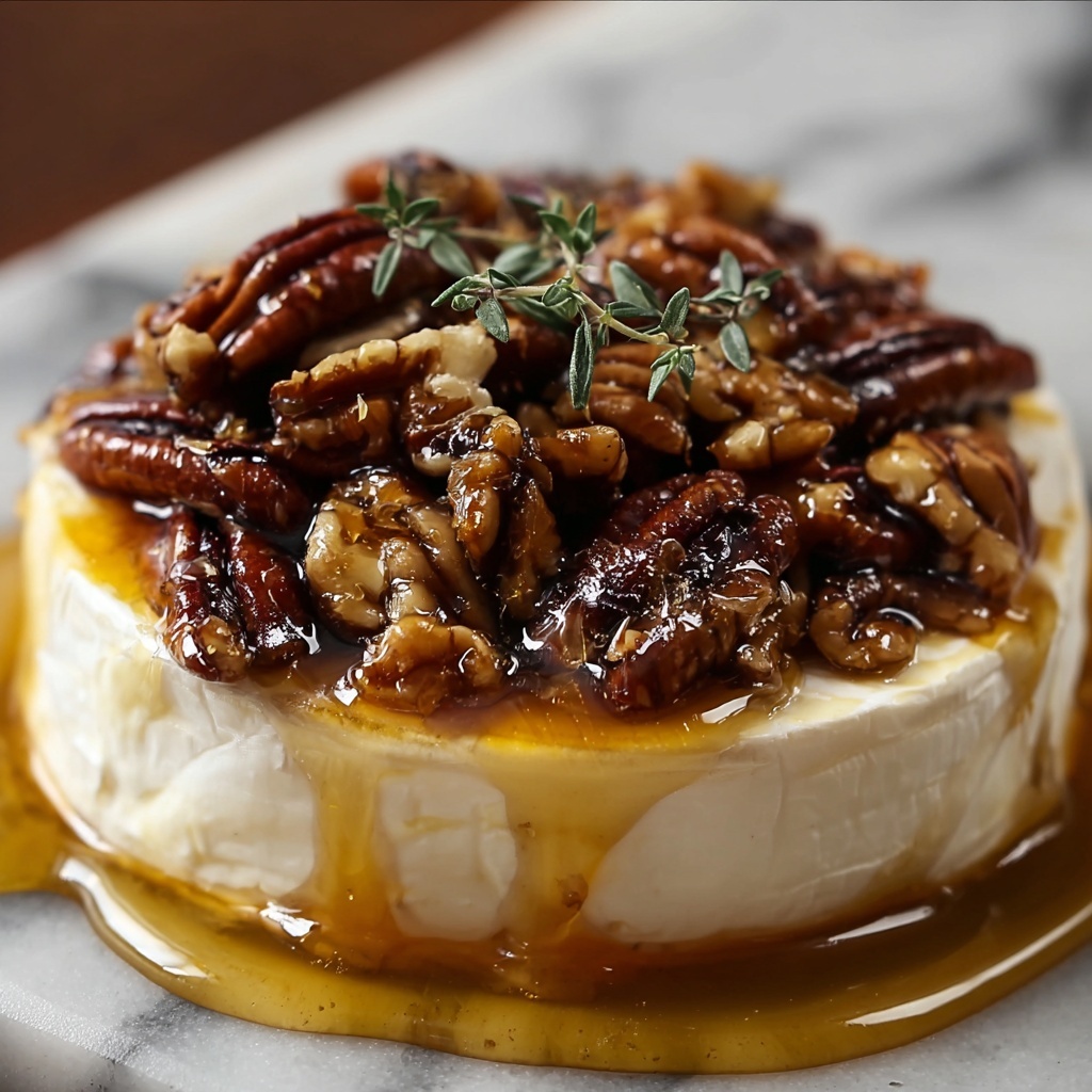 Maple Pecan Baked Brie Recipe - Recipe Image