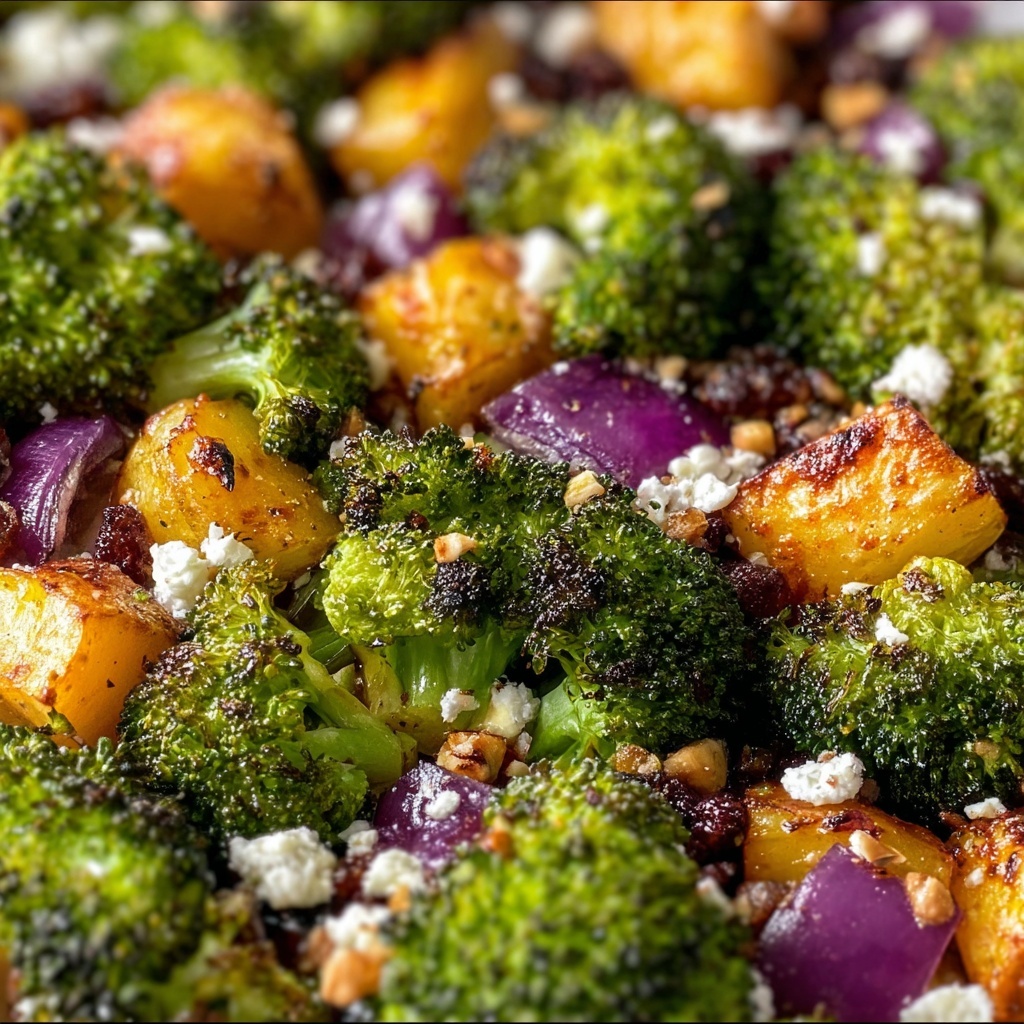 Liz’s Roasted Broccoli Salad Recipe - Recipe Image
