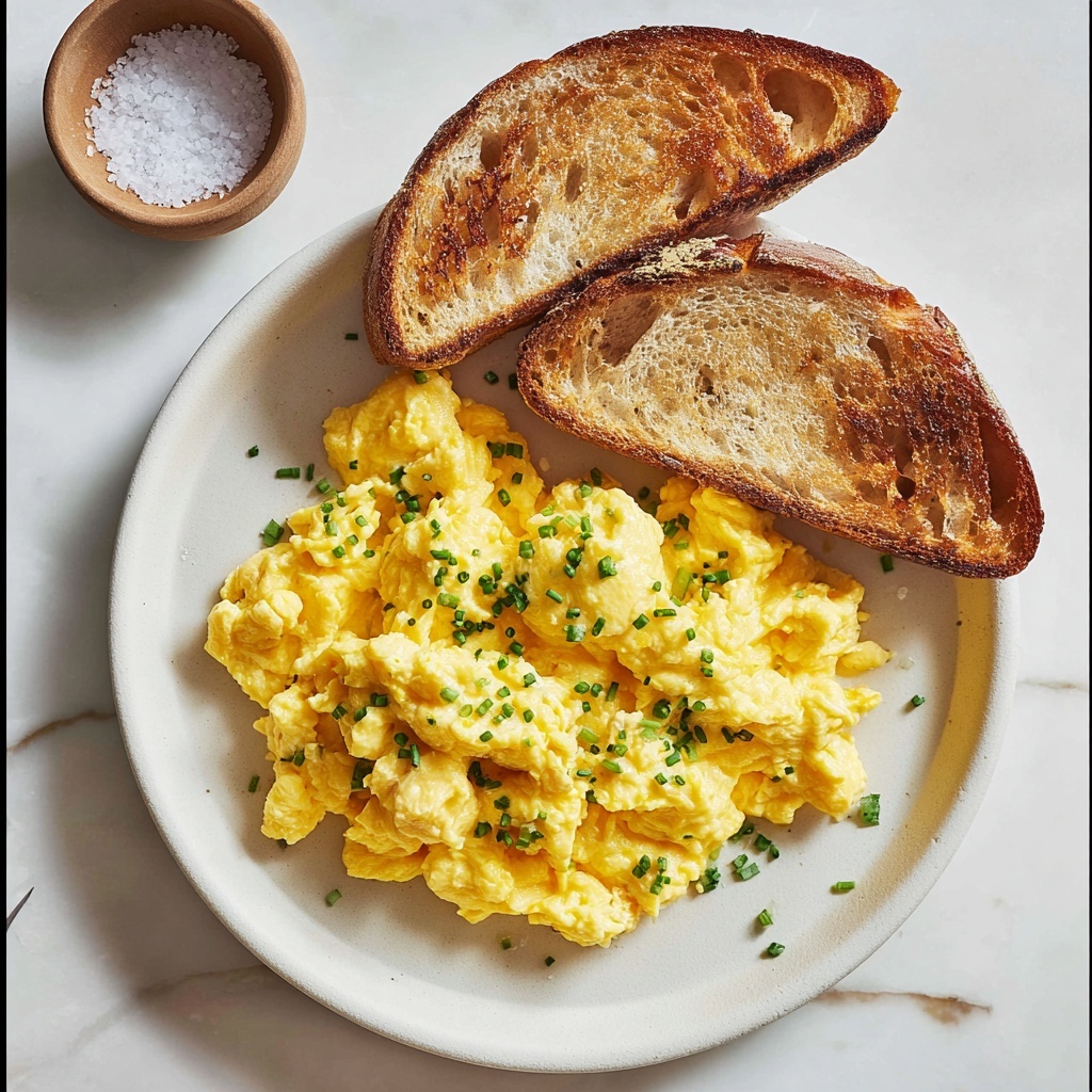 Microwave Scrambled Eggs Recipe - Recipe Image