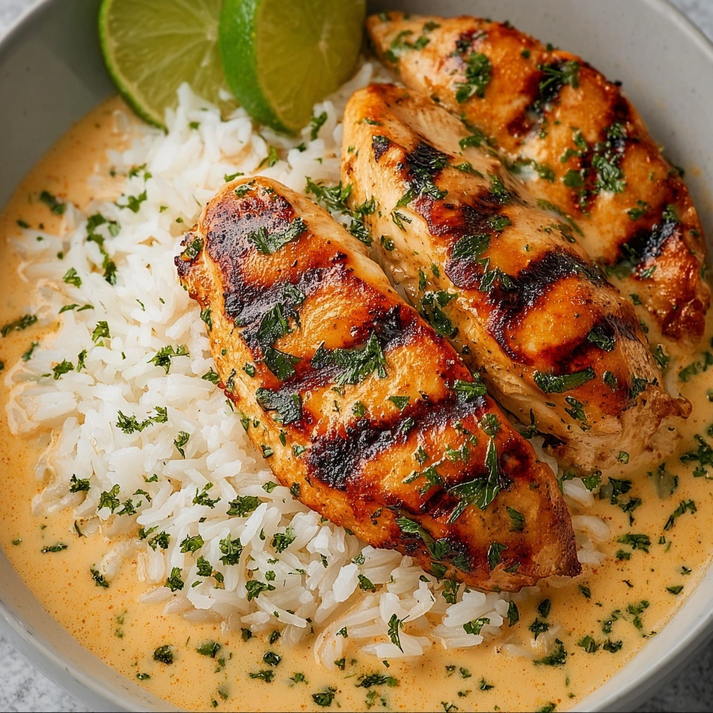 Coconut Lime Chicken with Rice Recipe - Recipe Image