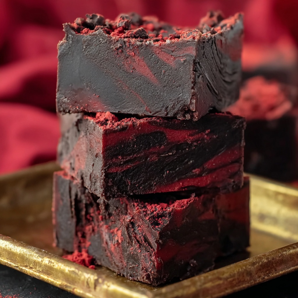 Vampire Fudge Recipe - Recipe Image