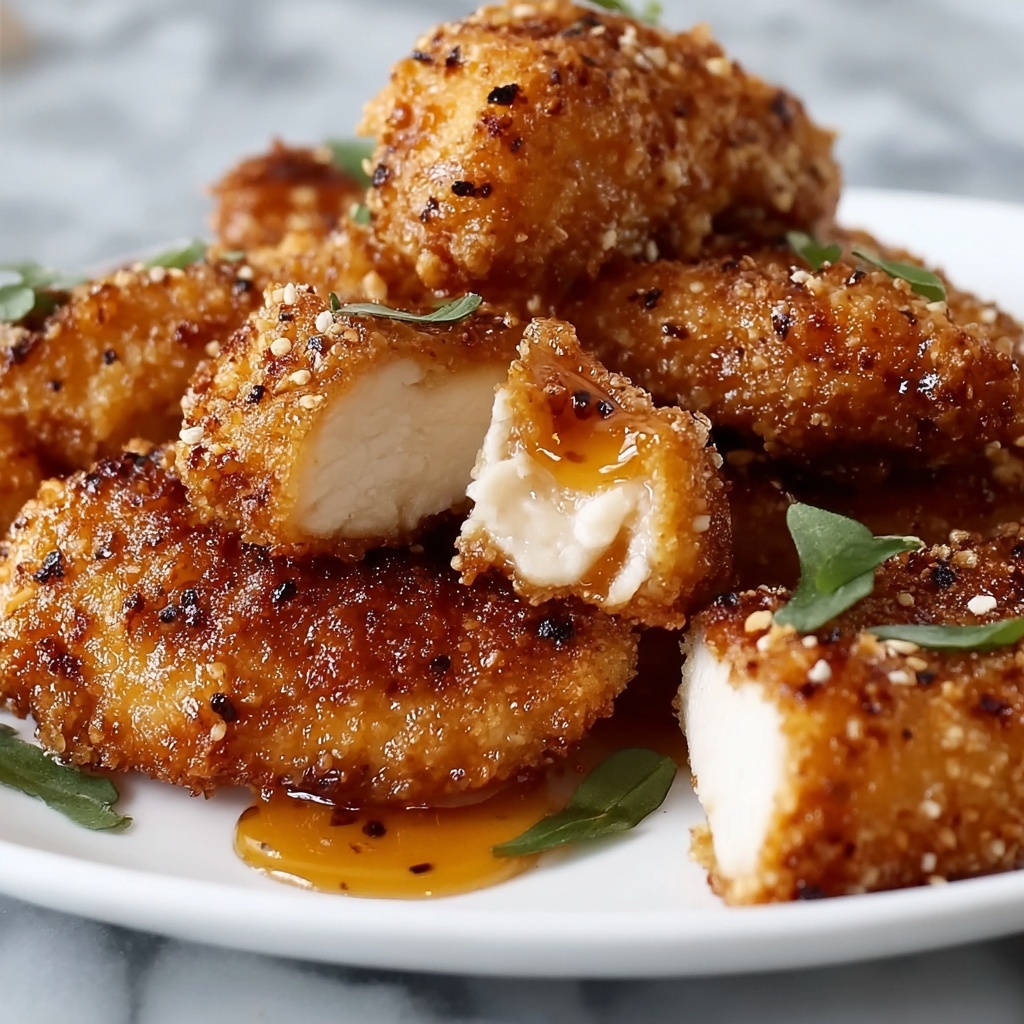 Air Fryer Honey Butter Garlic Chicken Tenders Recipe - Recipe Image