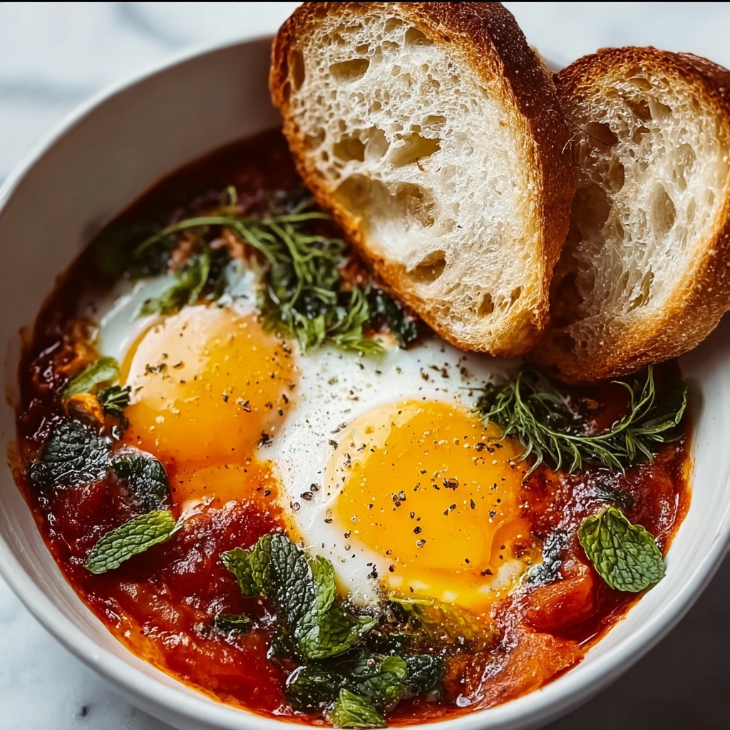 Classic Shakshuka with Sourdough Recipe - Recipe Image