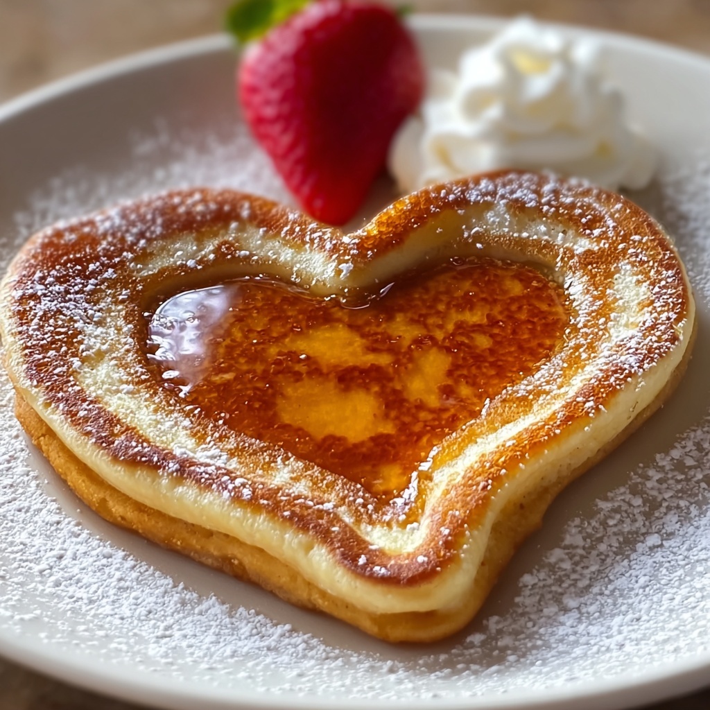 Heart-Shaped French Toast Recipe - Recipe Image