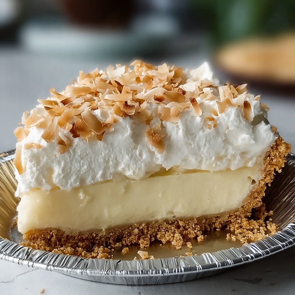Easy Coconut Cream Pie Recipe - Recipe Image