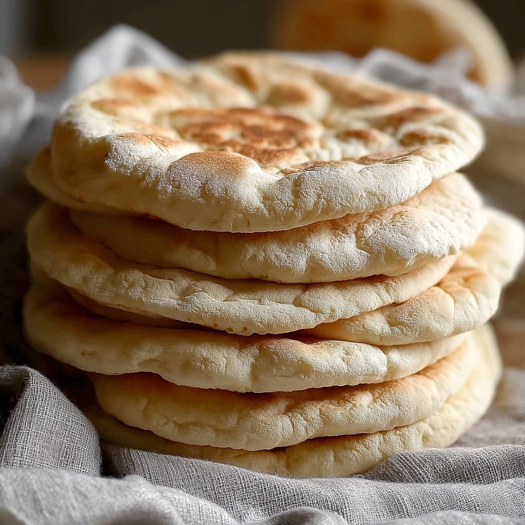 Homemade Pita Bread Recipe - Recipe Image